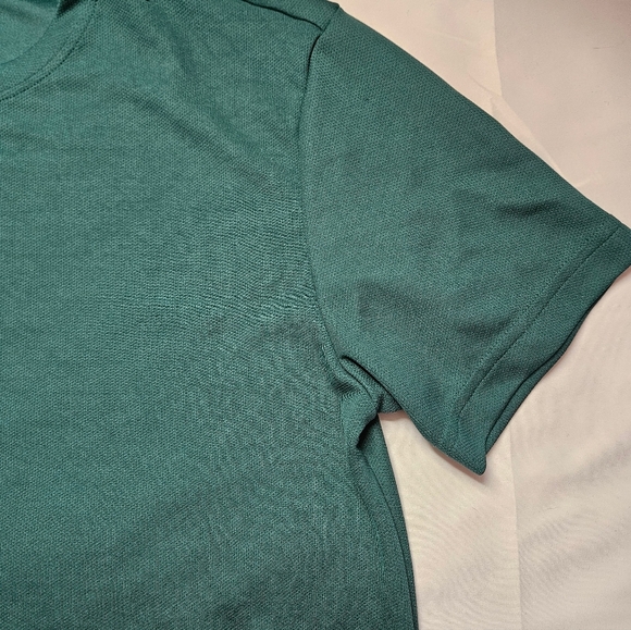 Athletic Works Mens Green Driworks Short Sleeve Shirt Size Small - Picture 4 of 10